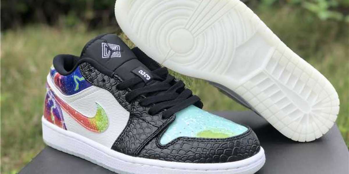2020 New Release Air Jordan 1 Low “Galaxy” CW7309-090
