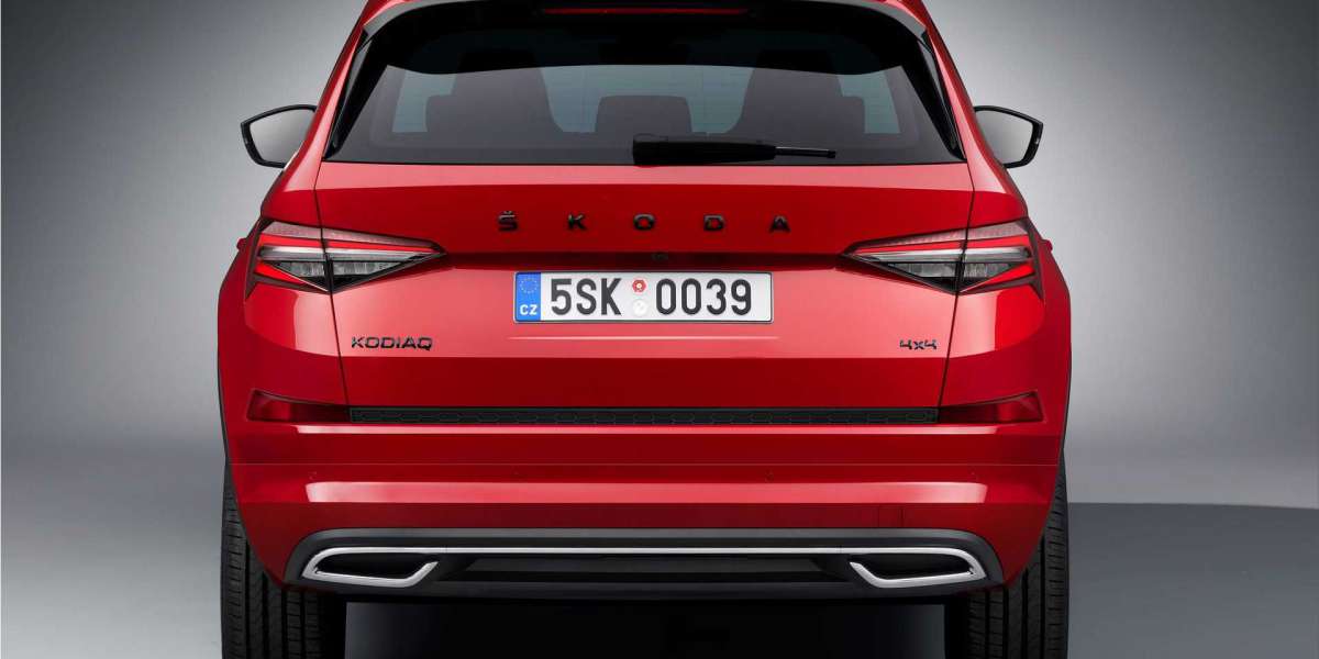 2021 Skoda Kodiaq SUV with full LED Matrix headlights