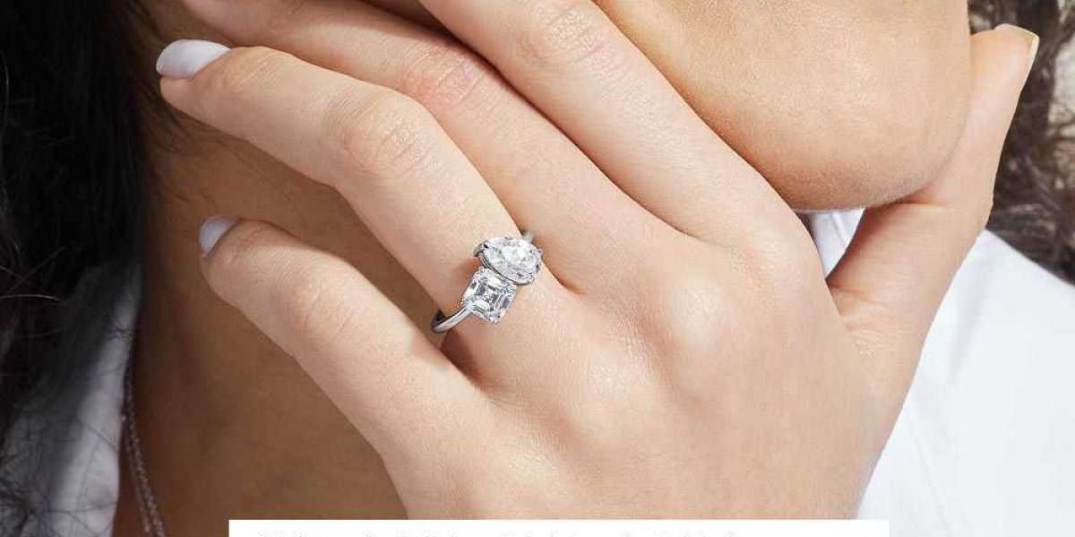 "Toi Et Moi Rings (you and me)" elegant crossover ring
