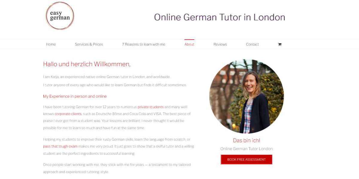 1# German Tutor in London • Easy-German with Katja