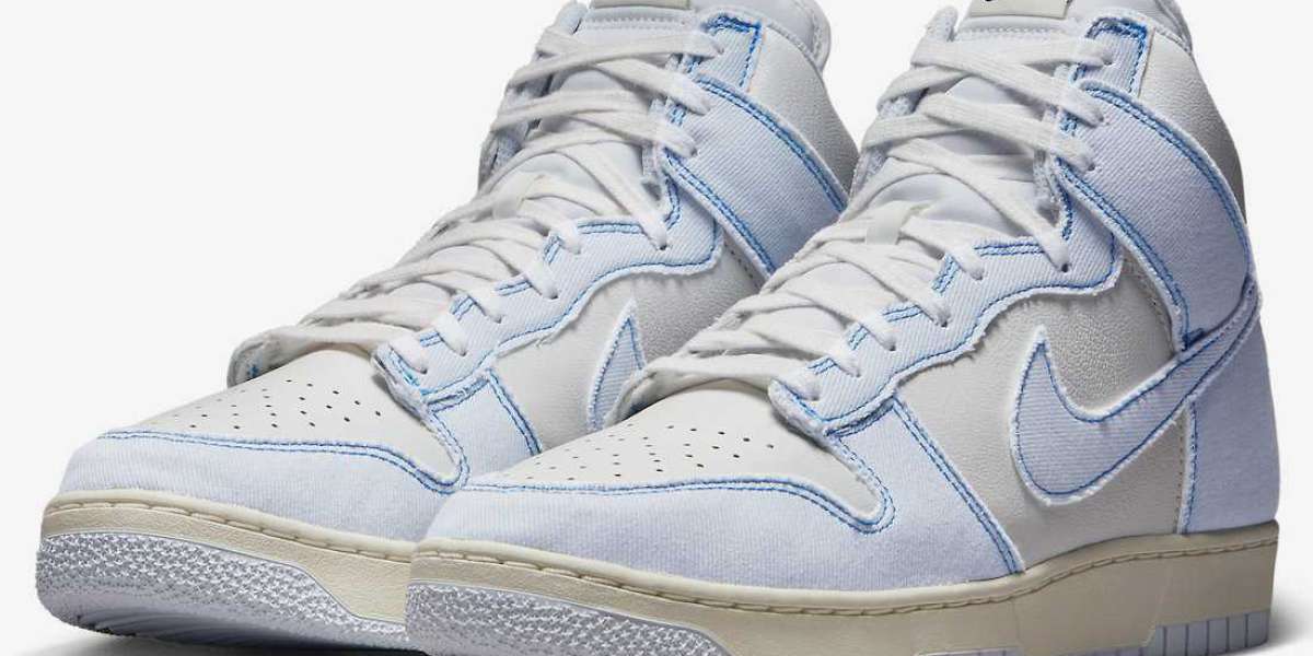 DQ8799-101 Nike Dunk High 1985 “Blue Denim" be released on November 30th