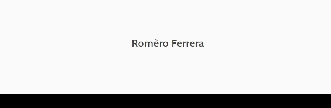 Romero Ferrera Cover Image