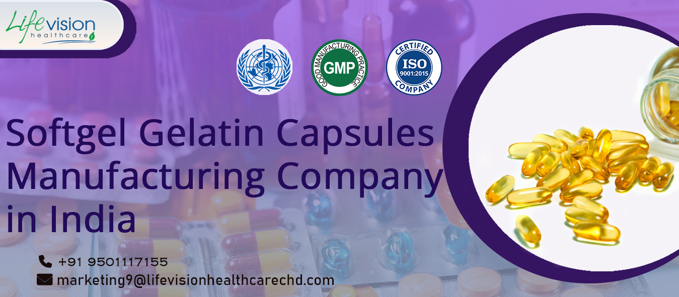 Top #1 Softgel capsule manufacturer in India