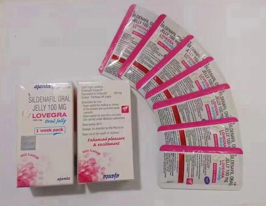 Lovegra Oral Jelly 7 Sachets - Buy Lovegra Oral Jelly Online
