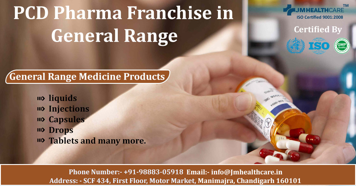 PCD Pharma Franchise in General Range India | JM healthcare