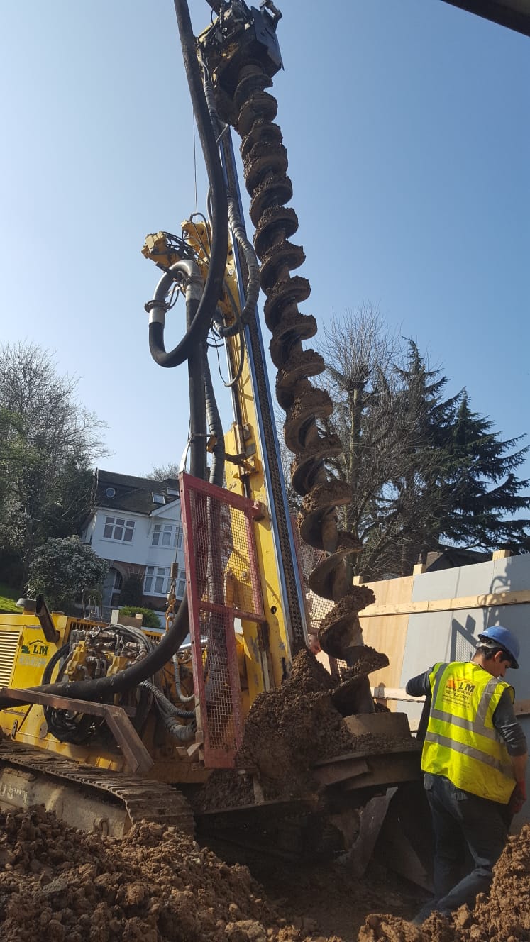 Rotary Piling | LM Ground Facilities