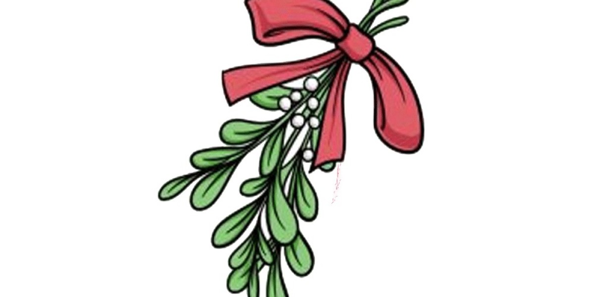 How to Draw Mistletoe Drawing