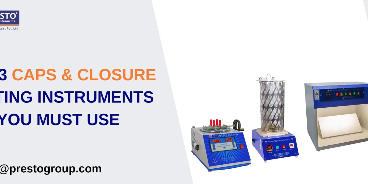 Top 3 caps and closure testing instruments you must use