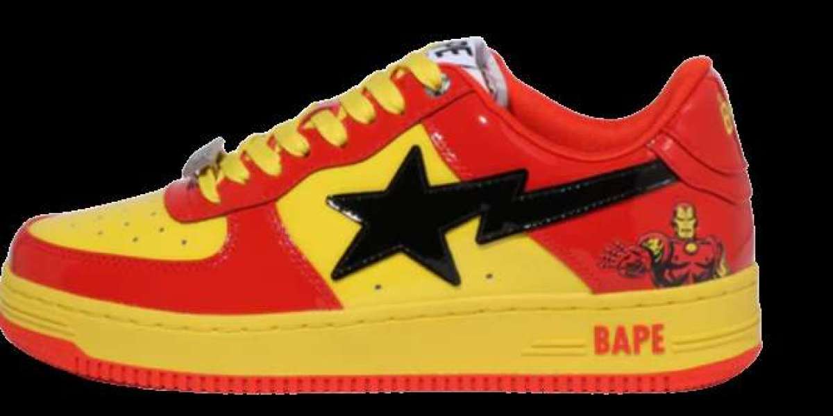 A BATHING APE BAPE STA RED Bape Sta Yellow