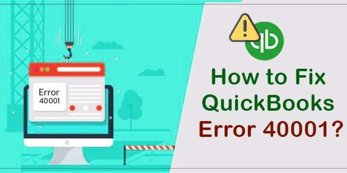 Getting QuickBooks Error 40001? Rectify It Using These Reliable Fixes.