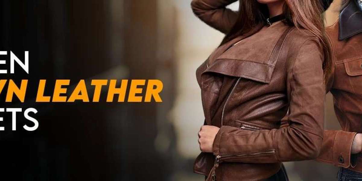 Brown Women Leather Jacket At Jacketars