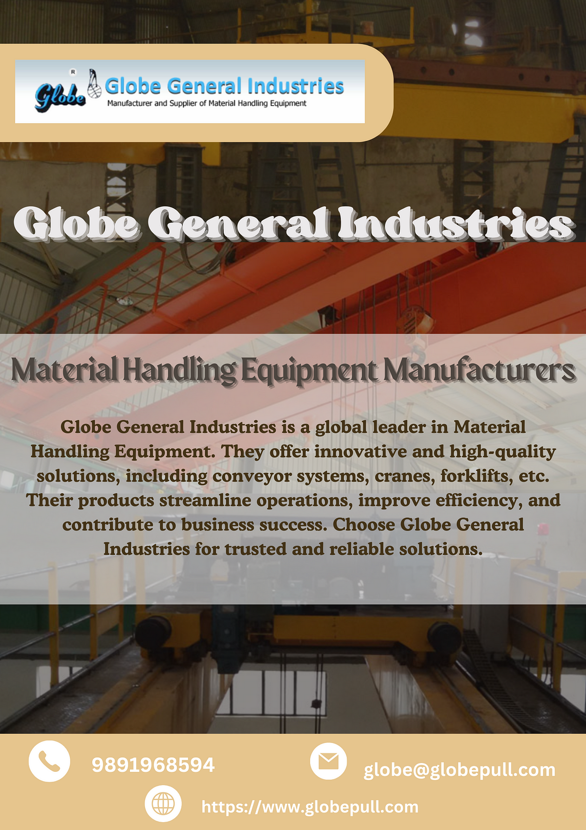 Globe General Industries: Pioneers in the Production of Material Handling Equipment | by Globe Pull | Nov, 2023 | Medium