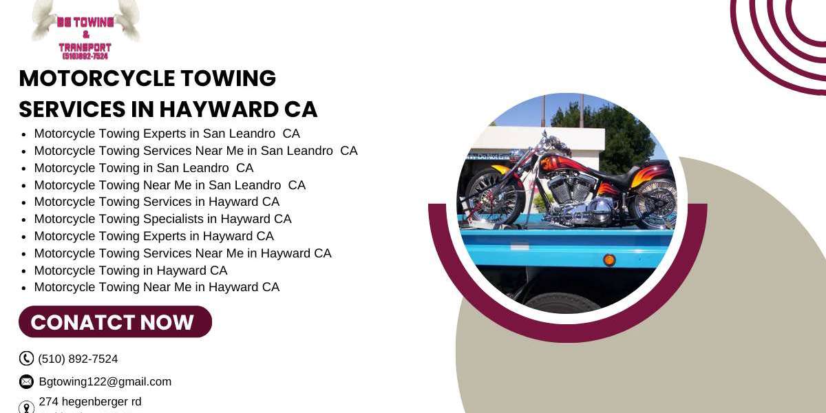 Revolutionizing Two-Wheeler Rescue: Unveiling BG Towing & General Freight's Motorcycle Towing Services in Oakla
