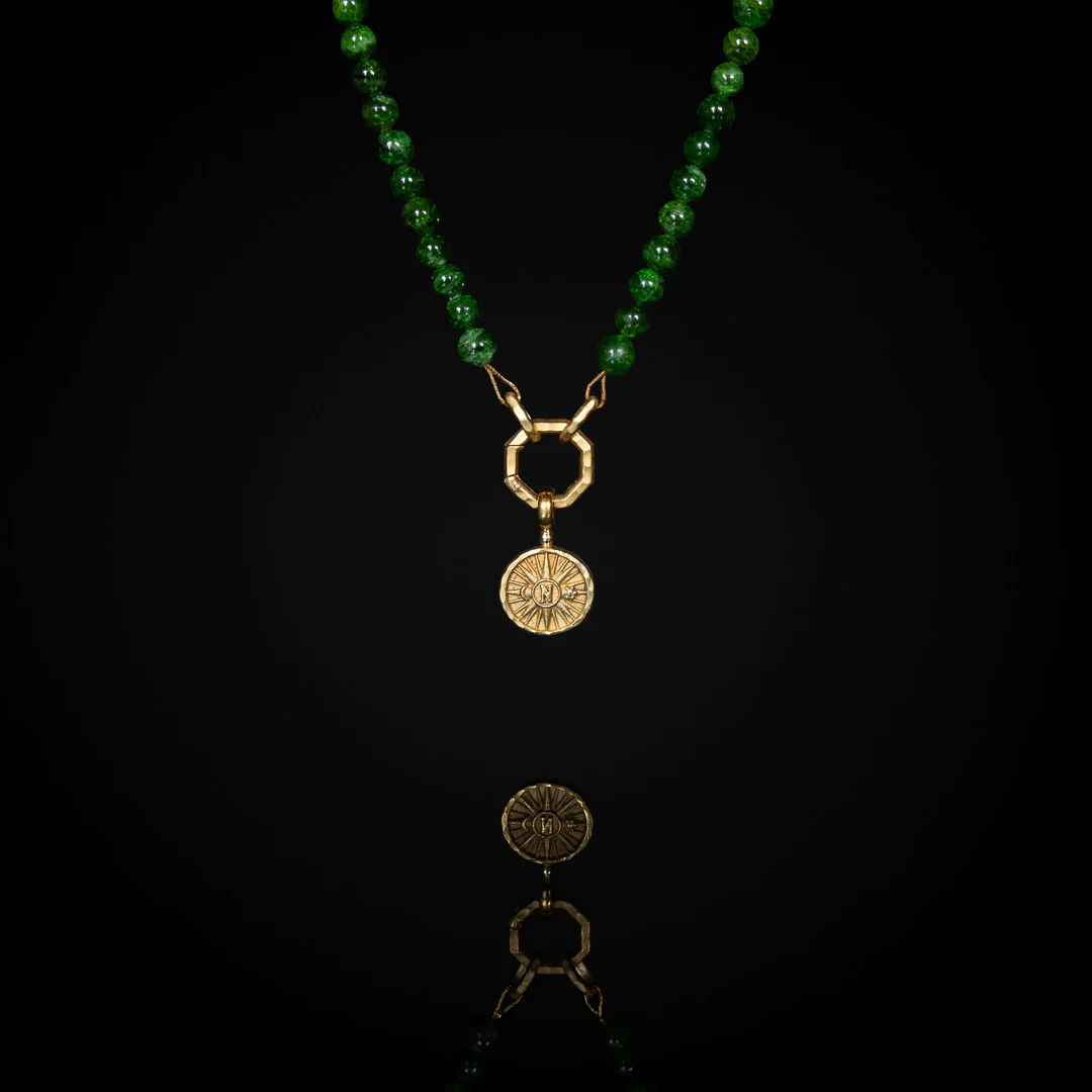 The Chrome Diopside Necklace: A Timeless Treasure from Compass...