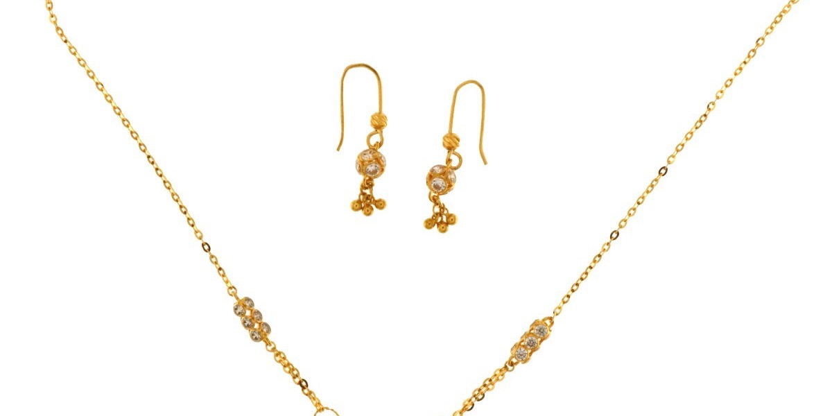 "Gleaming Radiance: Exploring the Beauty of 22k Gold Necklace Sets with Price"