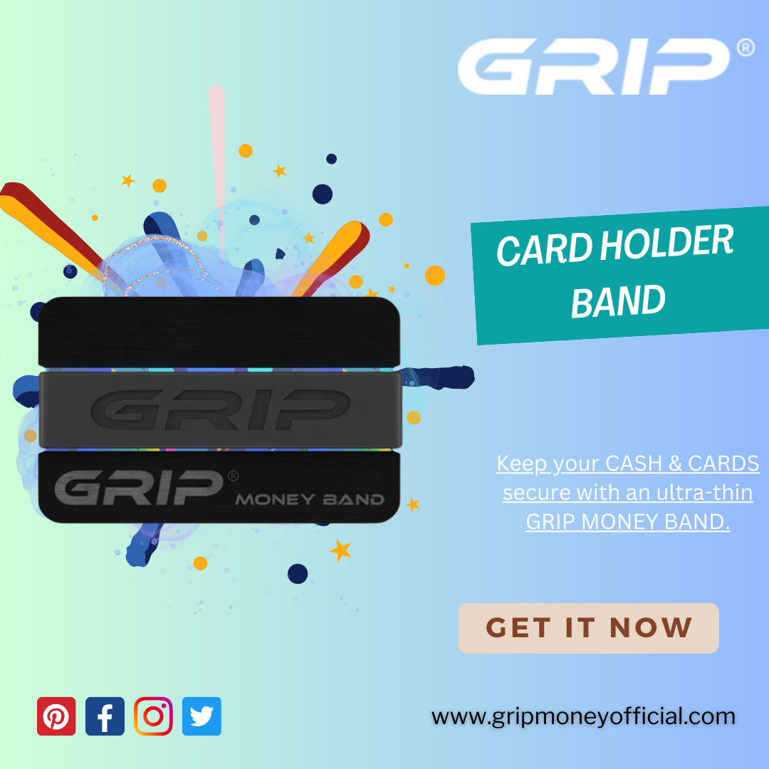 Card Holder Bands for Everyday Use | Grip Money Official - Post Trackers