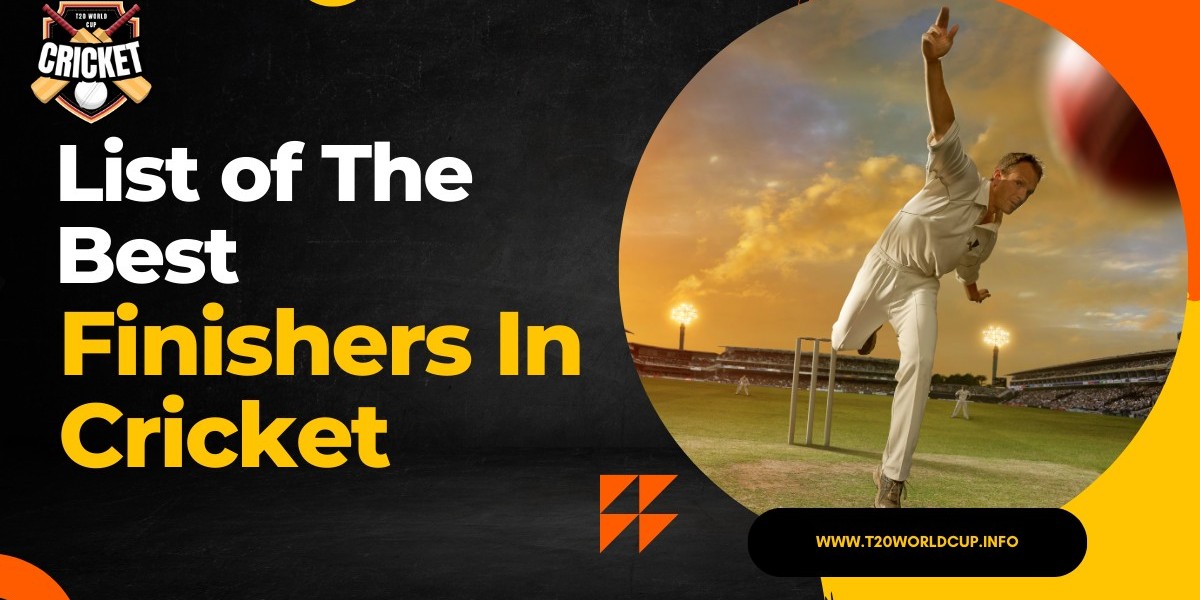 The Artistry of Cricket Finishers: Crafting Victories with Finesse and Fortitude