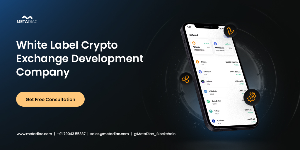 White Label Crypto Exchange Development Company | MetaDiac