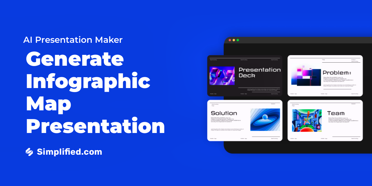 Free Infographic Map Presentation