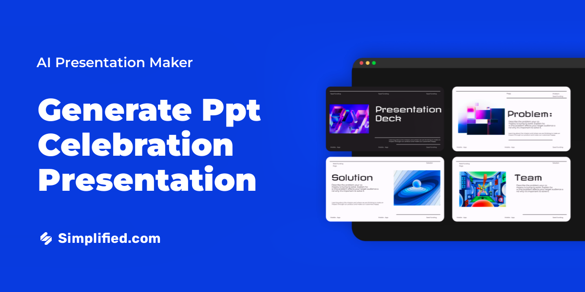 Free Ppt Celebration Presentation Templates