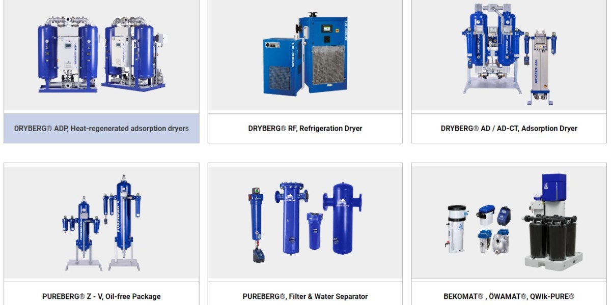 The Impact of Compressed Air Dryers on Energy Consumption in Industrial Manufacturing & Storage