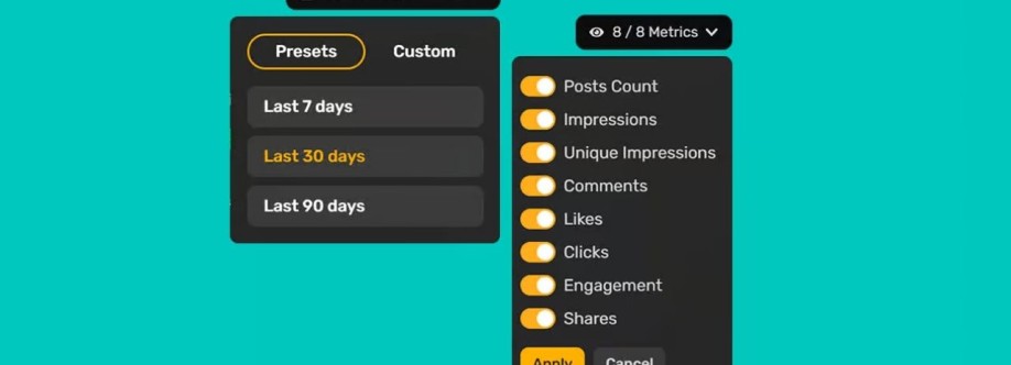 Facebook Page Analytics Cover Image