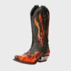 Mens Cowboy Boots UK - Best Western Leather Cowboy Boots