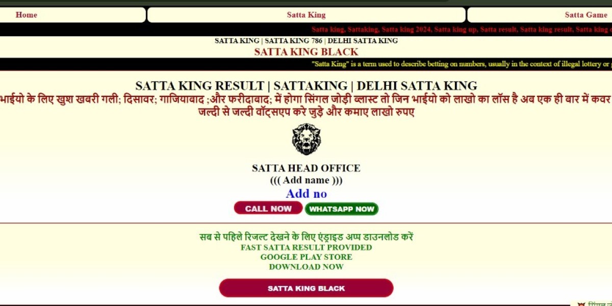 Unraveling the Enigma of Satta King: A Comprehensive Exploration