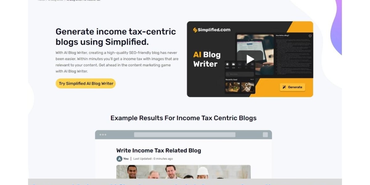 Income Tax AI Blog Writer: Exploring Taxation Challenges with AI Solutions