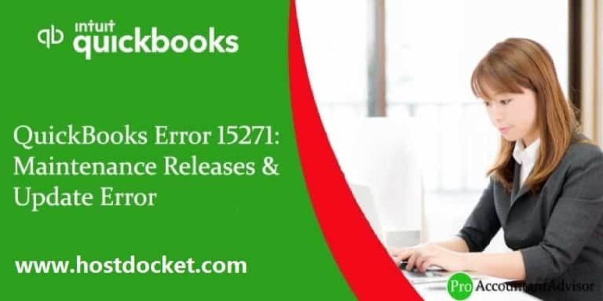 How to solve QuickBooks Error Code 15271?