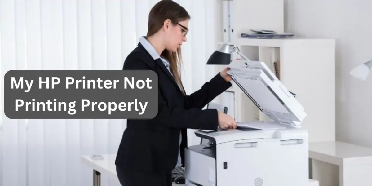 My HP Printer Not Printing Properly