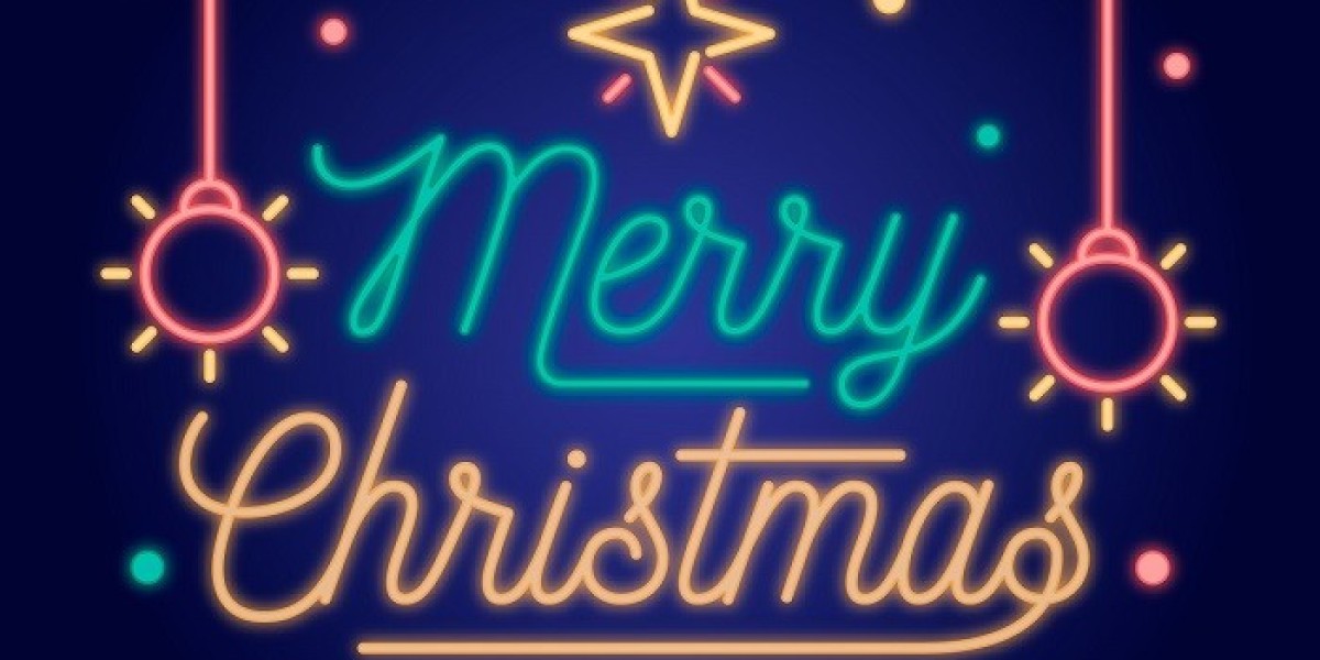 Illuminating the Holidays with Neon Christmas Lights & Merry Christmas Neon Signs