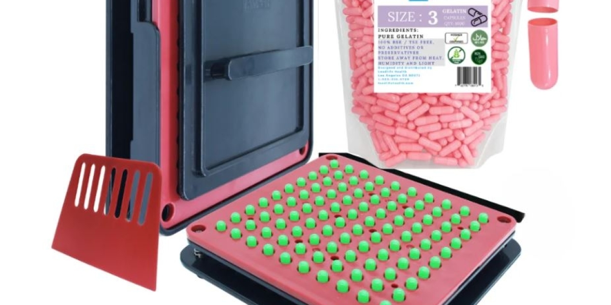 Elevate Your Supplement Game with Leadlifehealth's Empty Capsules and Filling Machines