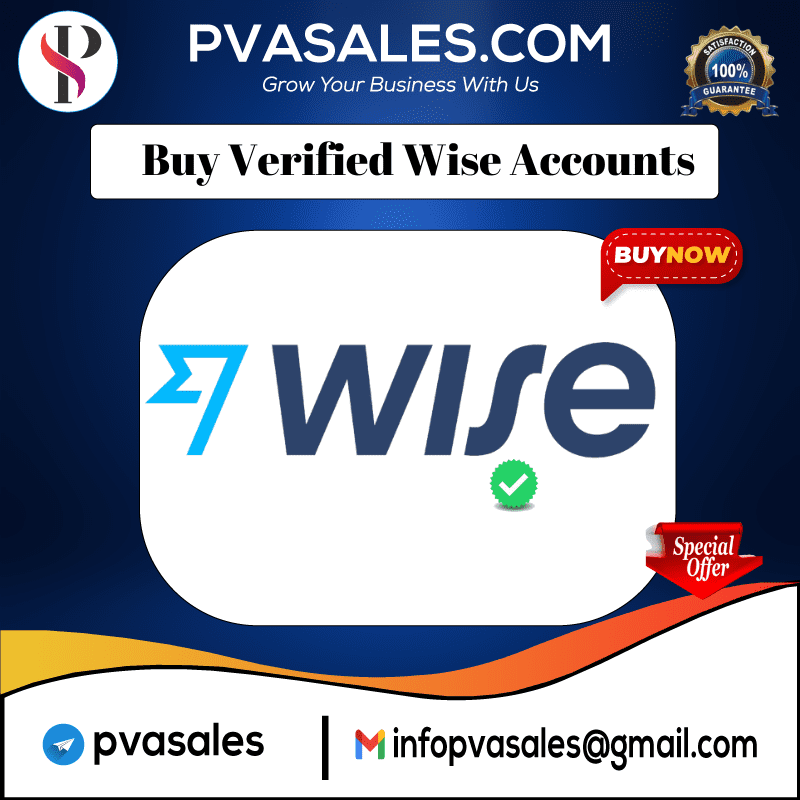 **** Wise Accounts - 100 Durable & Safe Accounts