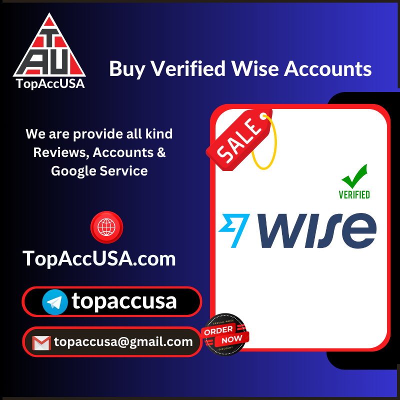 **** Wise Accounts - 100 safe & verified accounts