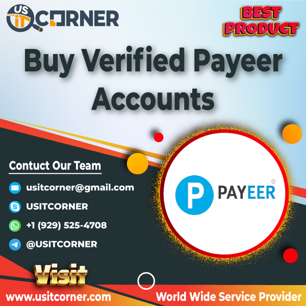 **** Payeer Accounts - 100% Safe USA, UK Verified