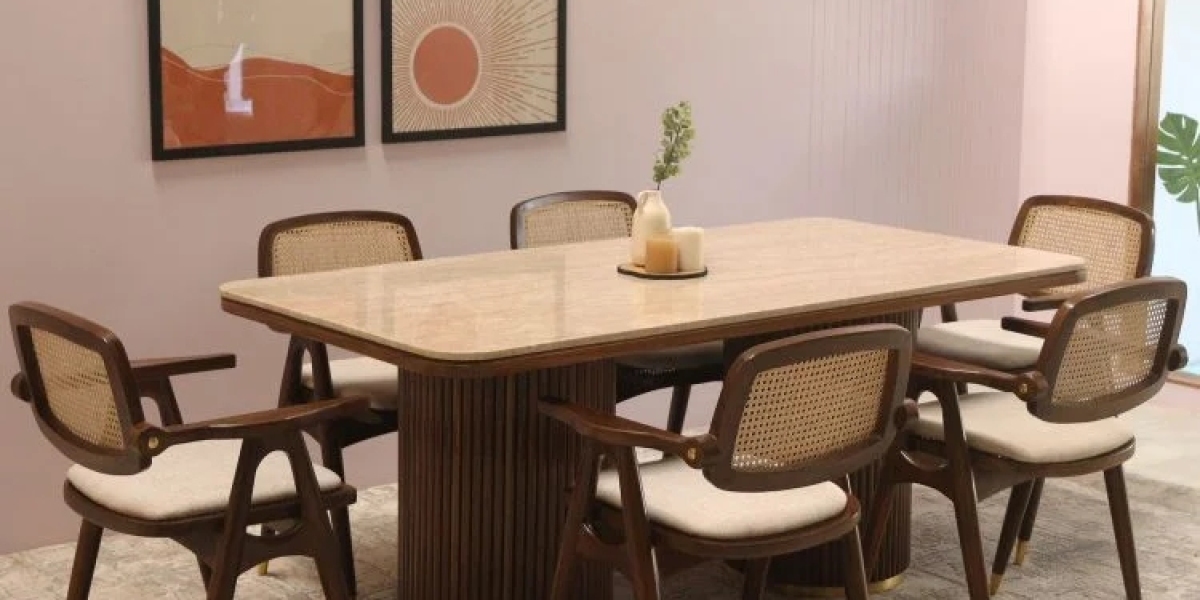Elevate Your Dining Experience with 6 Seater Dining Table Sets from Wooden Street