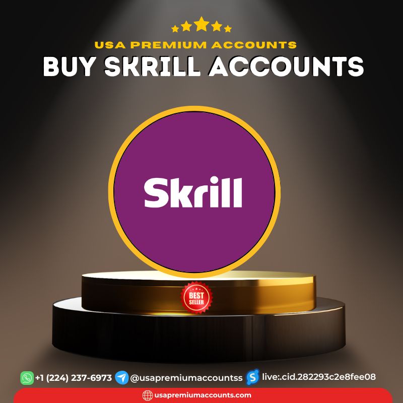 **** Skrill Accounts - Instant & Secure Transactions