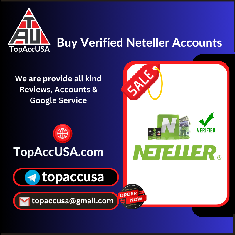 **** Neteller Accounts - 100% fully verified account