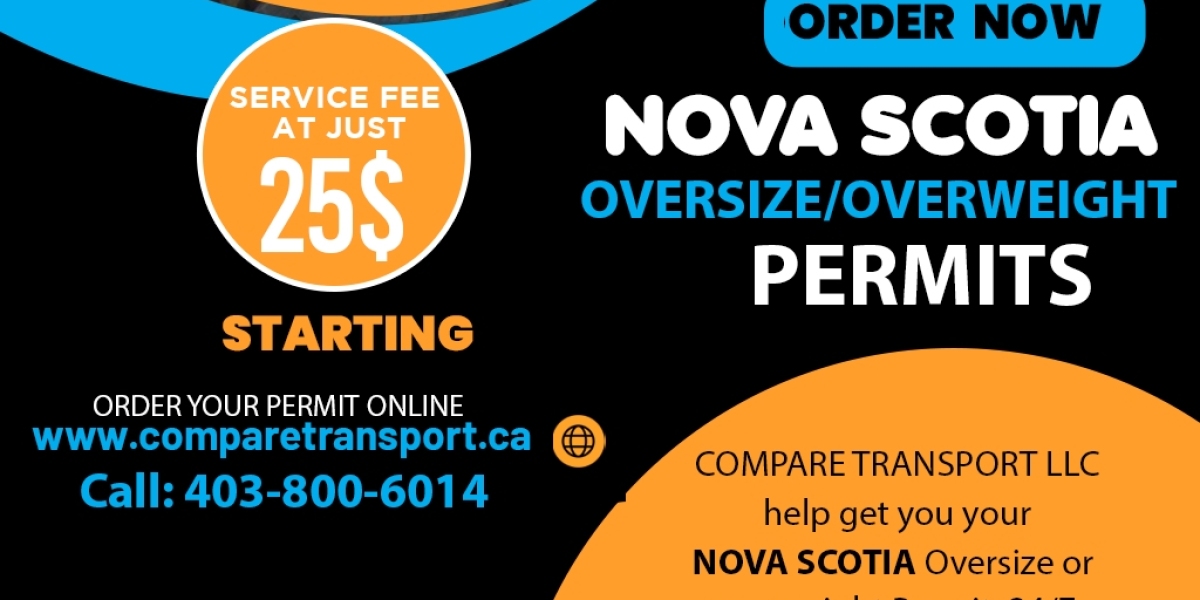 Get Nova Scotia Oversize Permits with Compare Transport Canada Call 403-800-6014!