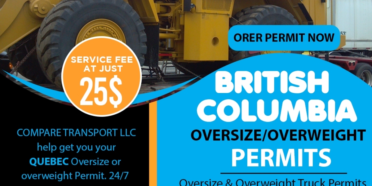 Contact Compare Transport Canada at 403-800-6014 and get your British Columbia Oversize Permits.