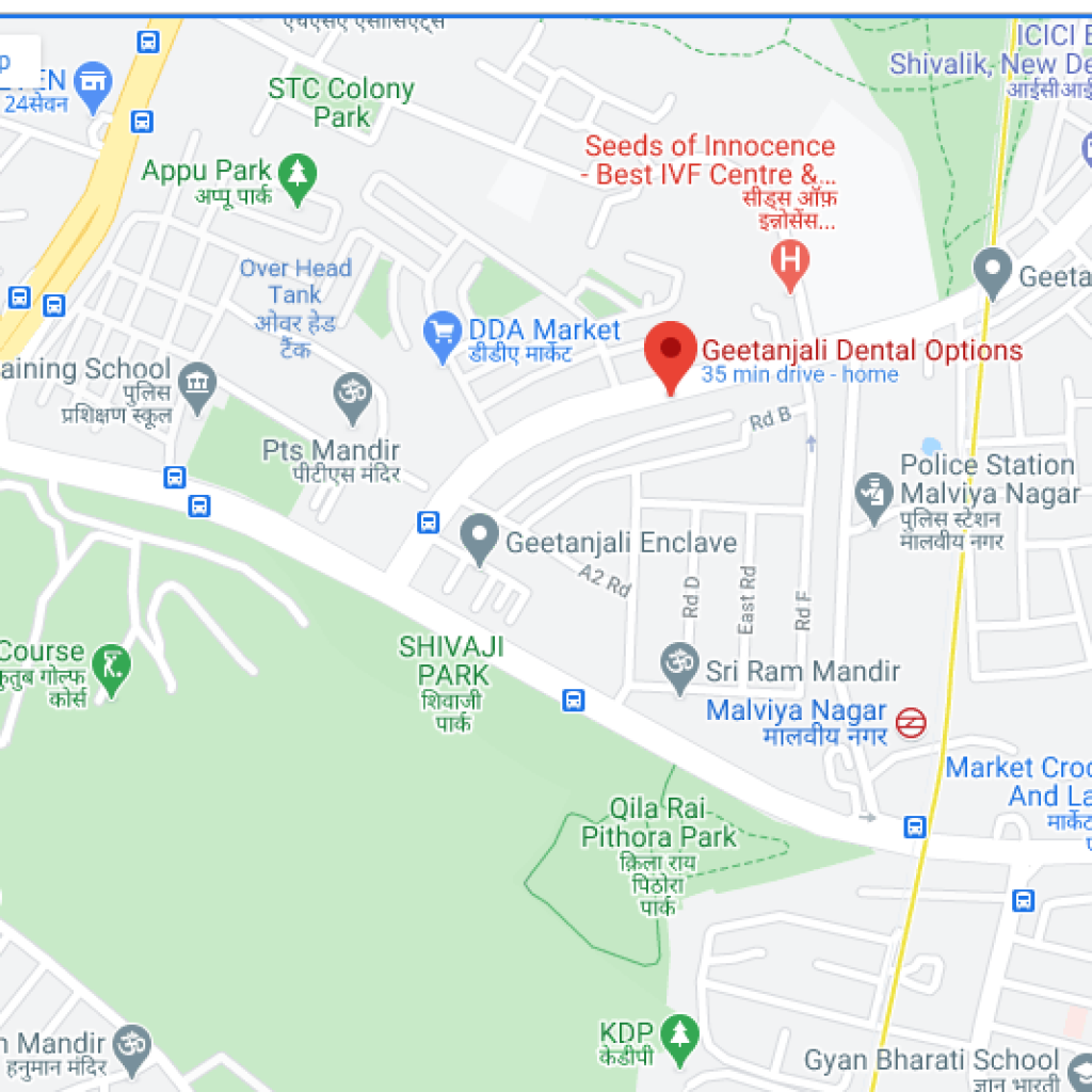 Best Dentist in South Delhi India Geetanjali Dental Options Clinic