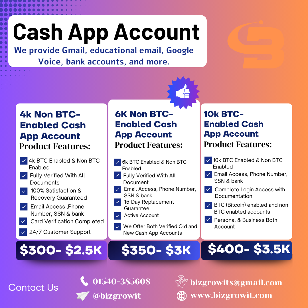 **** Cash App Account | 100% Safe & Trusted Guide