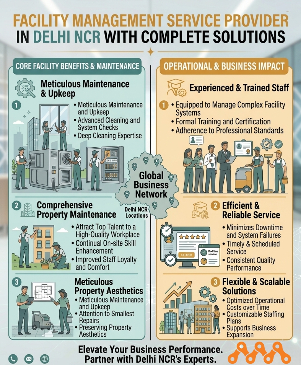 Whizolosophy | Best Facility Management Service Provider in Delhi NCR for End-to-End Services