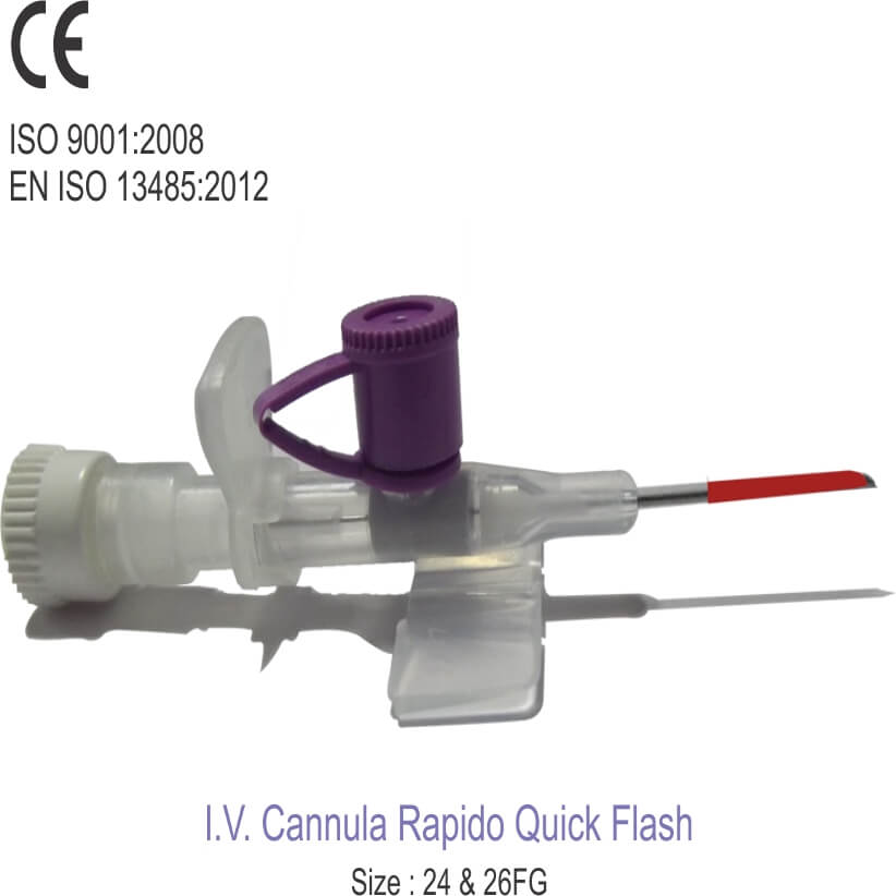 IV Cannula Rapido Quick Flash | GSTC.com