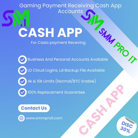 **** Cash App Accounts - In 2026 SMM Pro IT