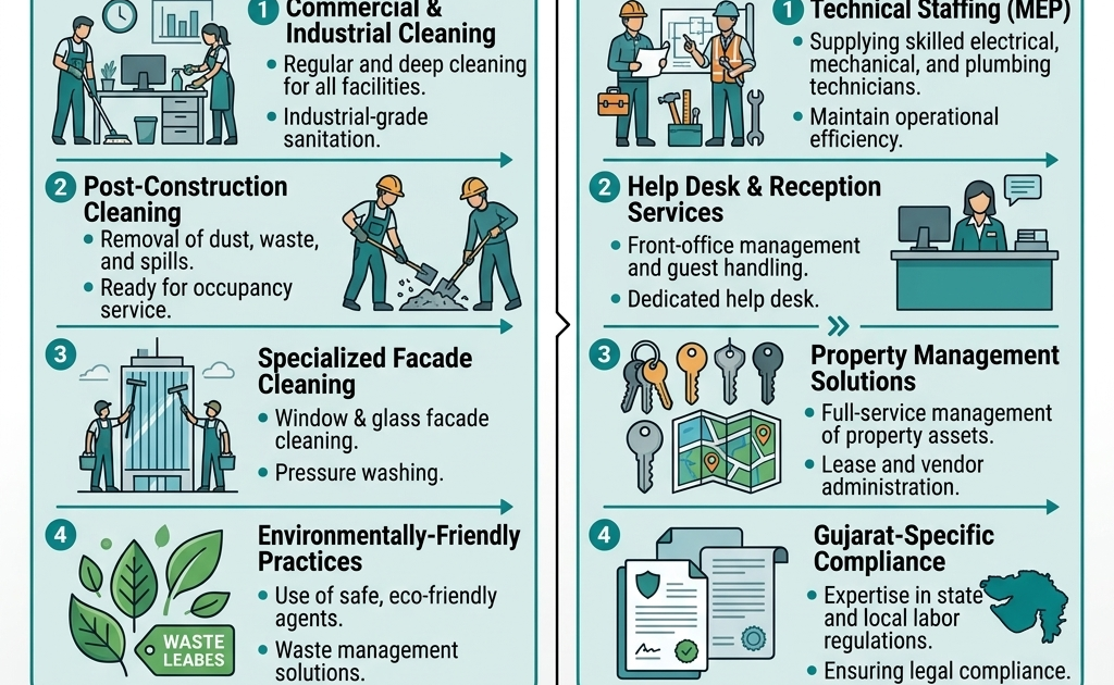 Benefits of Professional Housekeeping Services in Gujarat