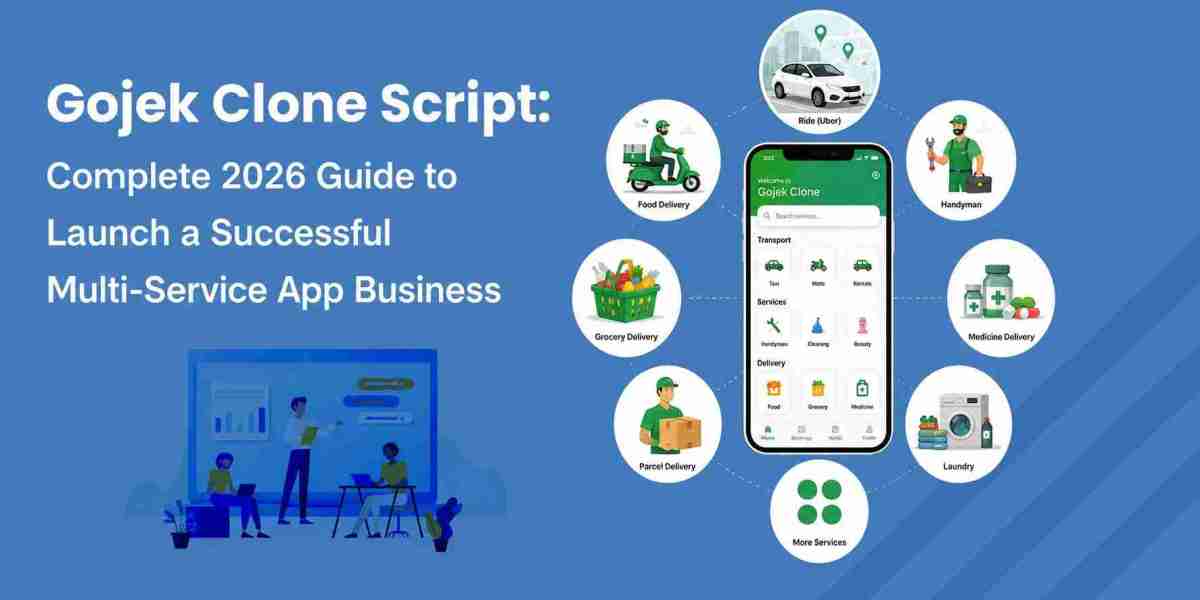 Gojek Clone Script: Complete 2026 Guide to Launch a Successful Multi-Service App Business