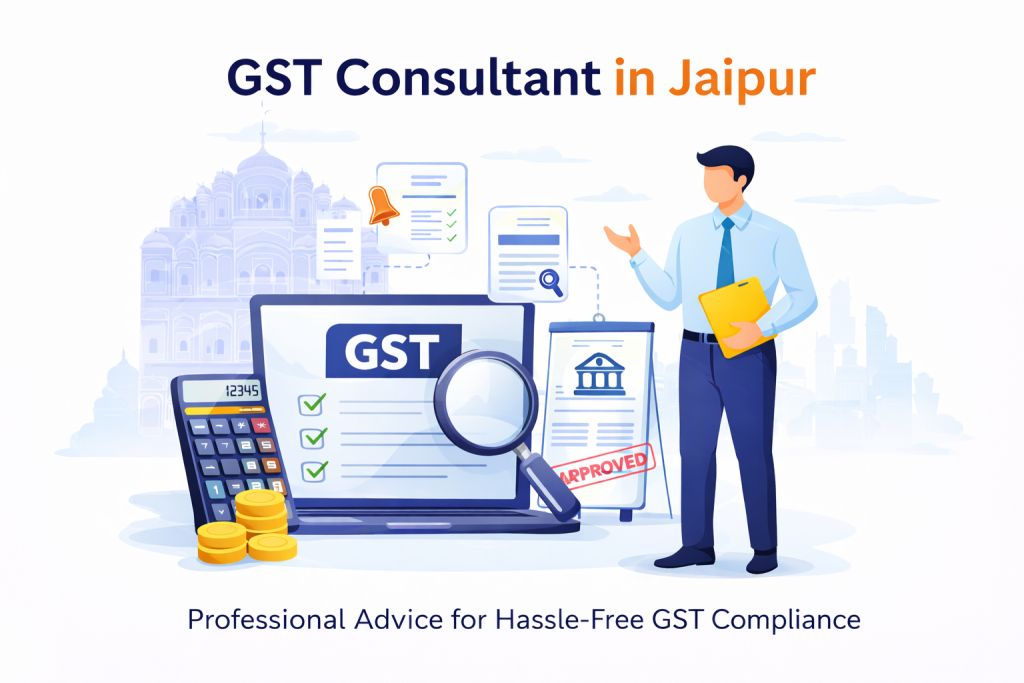 GST Consultancy in Jaipur, Best GST Consultant Jaipur