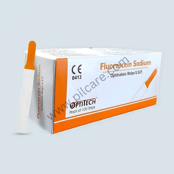 Buy Fluorescein Sodium Ophthalmic Strips U.S.P. 100 Strips Online